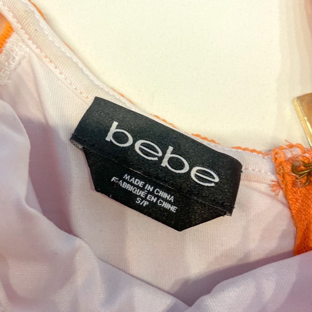 Bebe Fit and flare striped dress - Picture 6 of 8